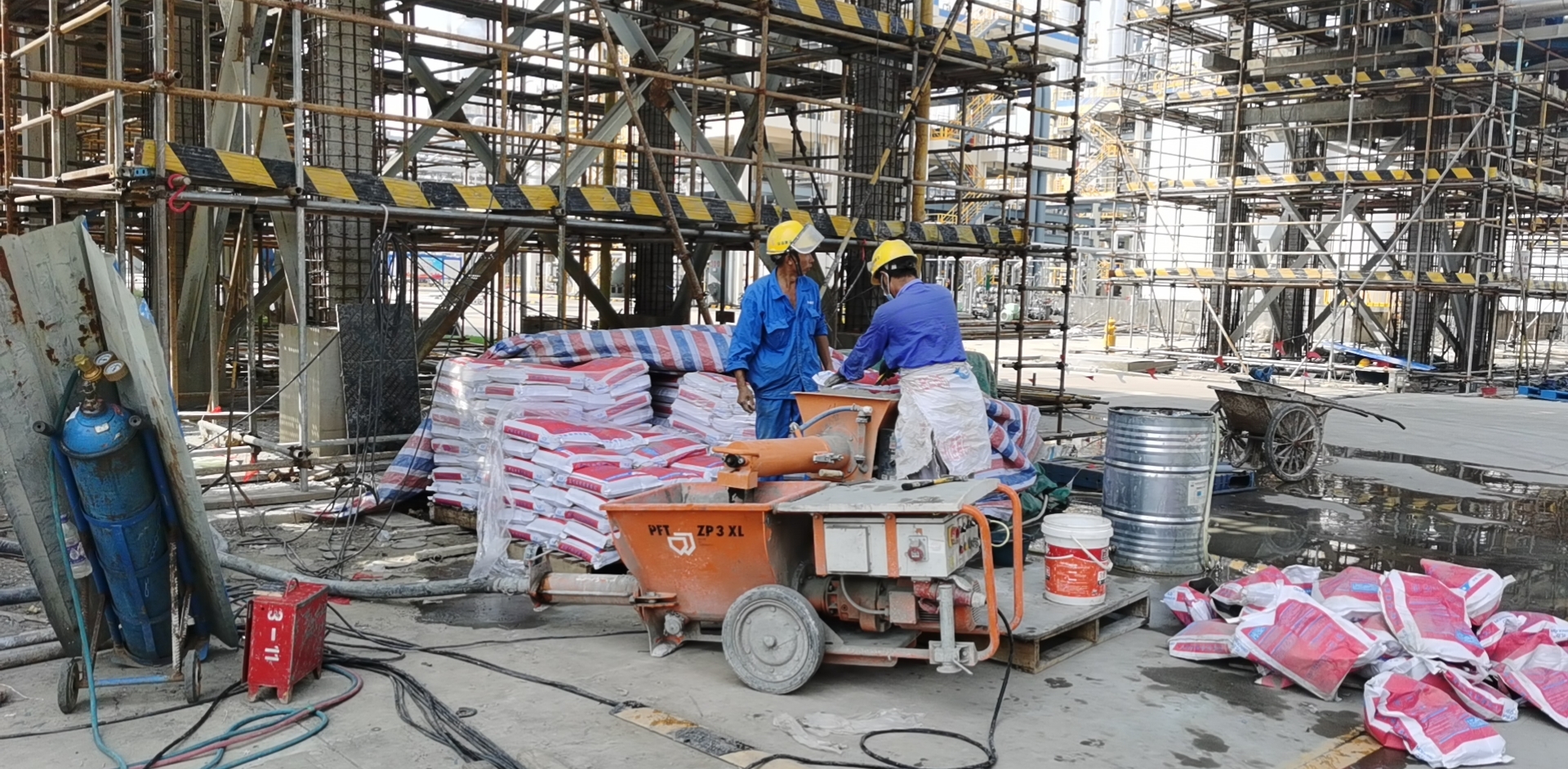 尊龙凯时首页灌浆料施工质量：和易性主要作用