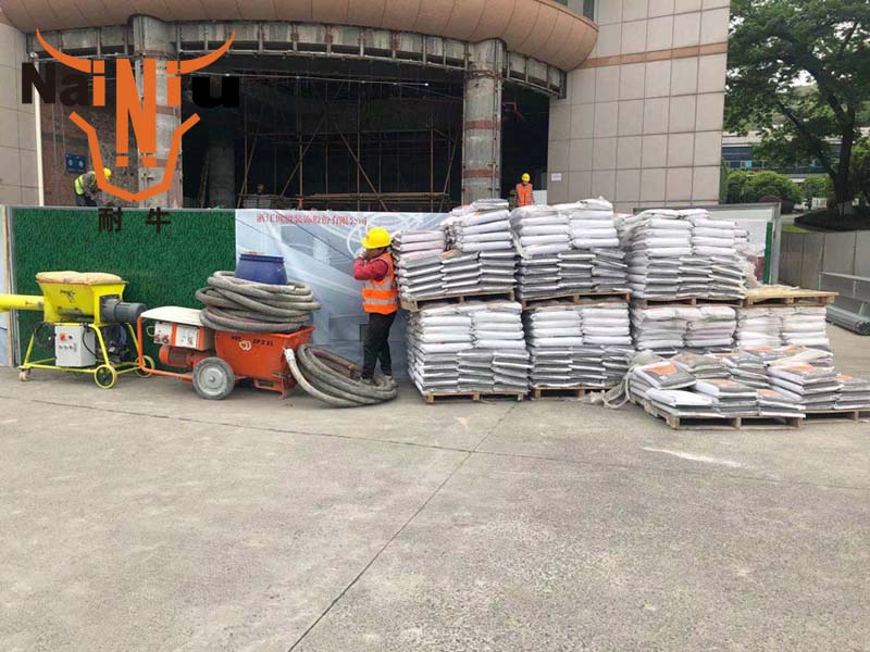 差别温度下，，，，，，，，灌浆料的施工与养护（上）